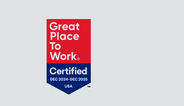 Certified As a Great Place to Work